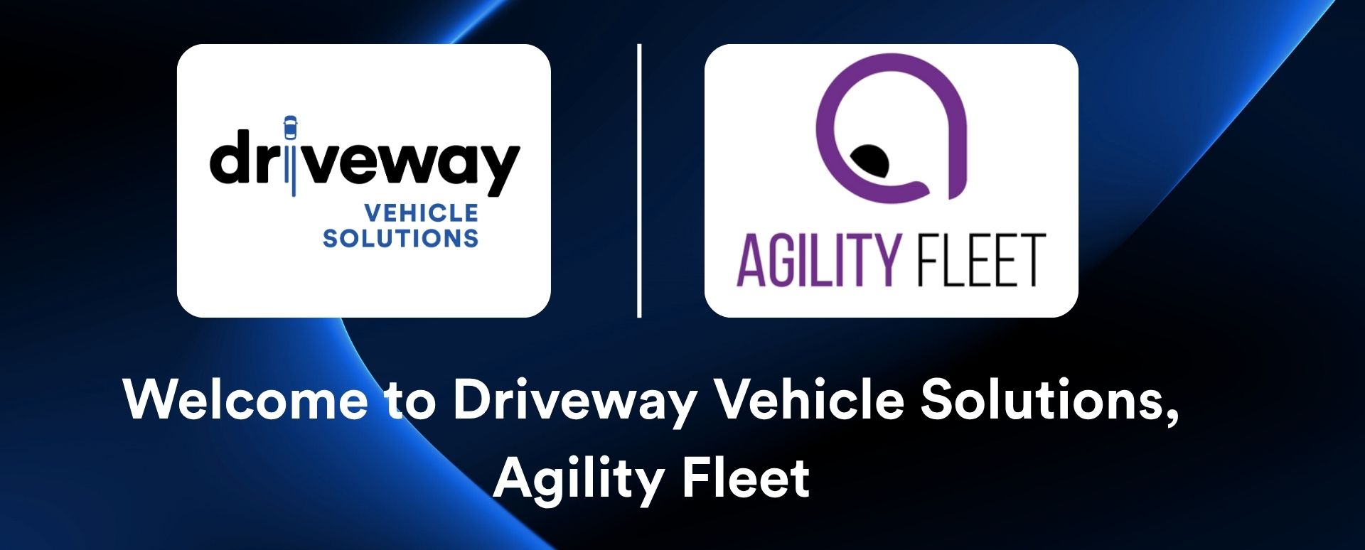 Driveway Vehicle Solutions and Agility Fleet Logos
