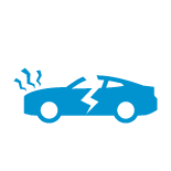 damaged car icon