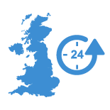 UK map icon