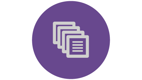 4 Files Overlapping Icon