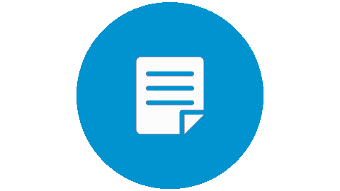 paper certificate icon