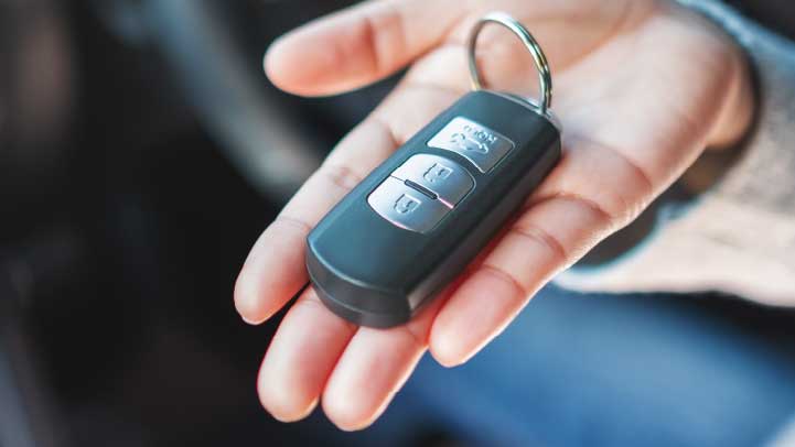 Car Key Handover