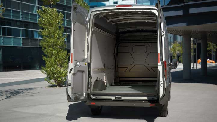 Van Exterior Rear Loading Bay