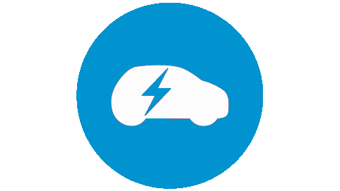 electric car icon